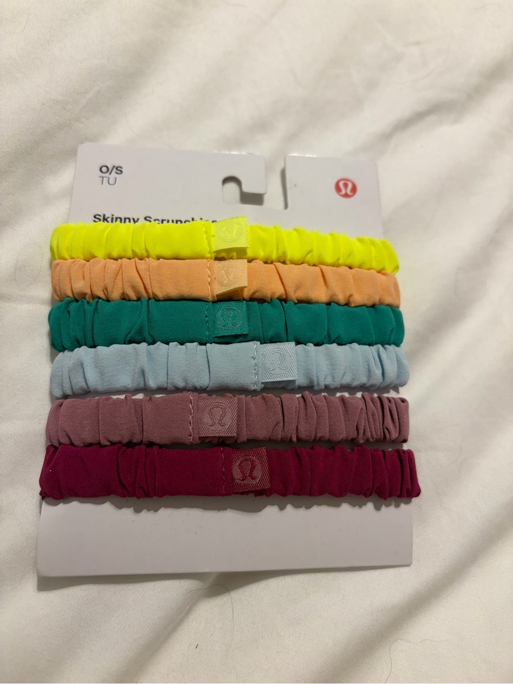 Lulu skinny scrunchies